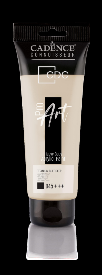 PROART HEAVY BODY AKRİLİK BOYA PR-045 KOYU TİTANYUM BUFF 120ML
