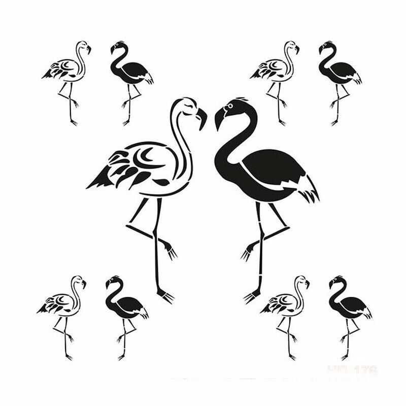 HOME DECOR MİNİ STENCIL HDM-176 25X25
