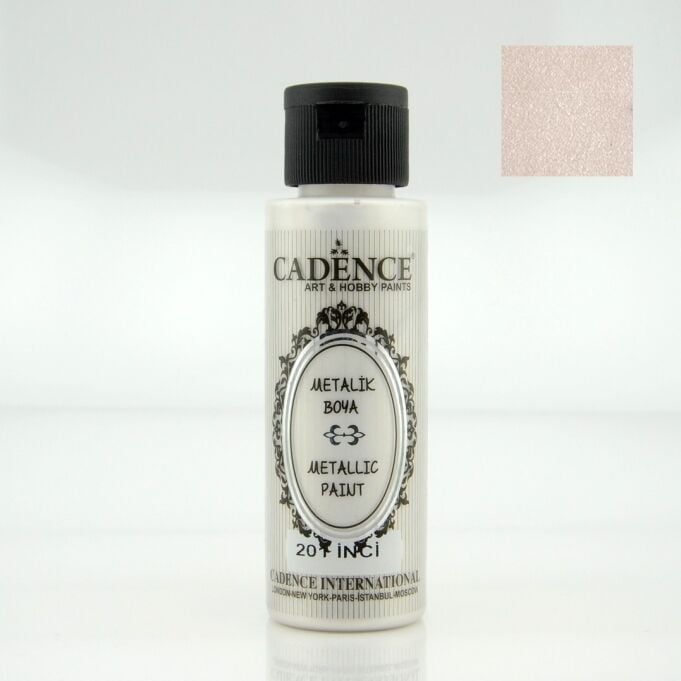 METALİK SEDEFLİ BOYA 201 İNCİ 70ML