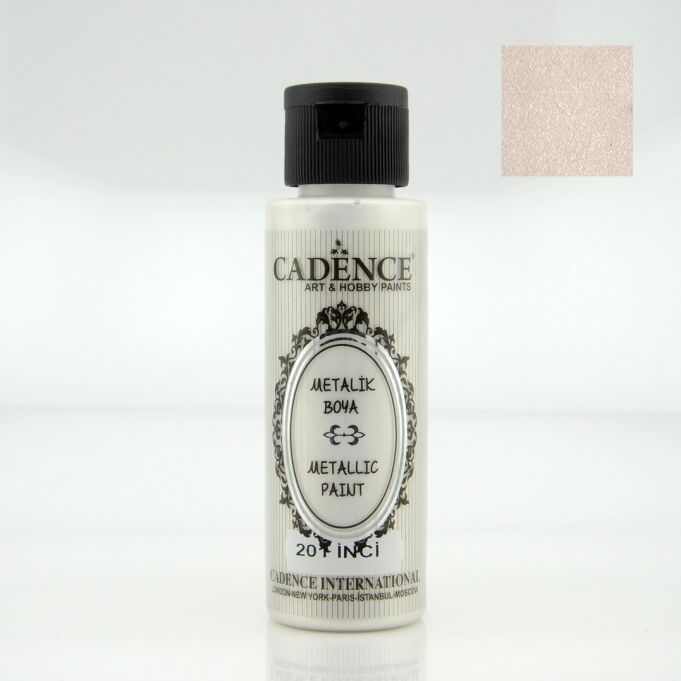 METALİK SEDEFLİ BOYA 201 İNCİ 70ML