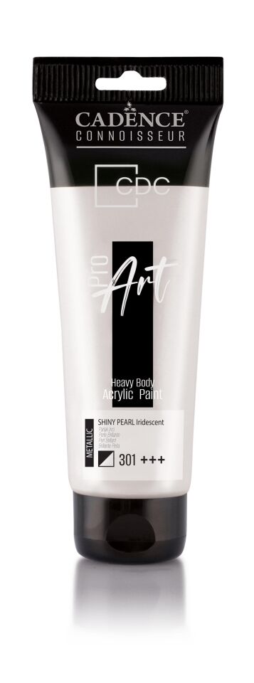 PROART HEAVY BODY AKRİLİK BOYA PRM-301 PARLAK İNCİ 120ML
