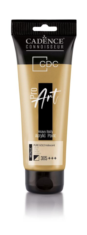 PROART HEAVY BODY METALİK AKRİLİK BOYA PRM-305 SOM ALTIN 120ML