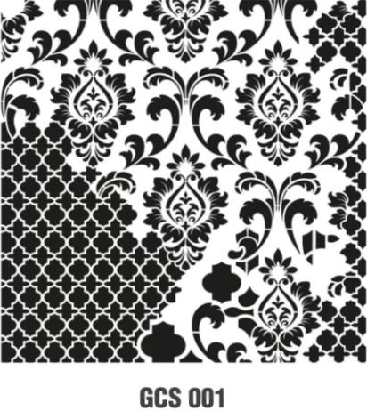 GRUNGE STENCIL GCS-1 45X45