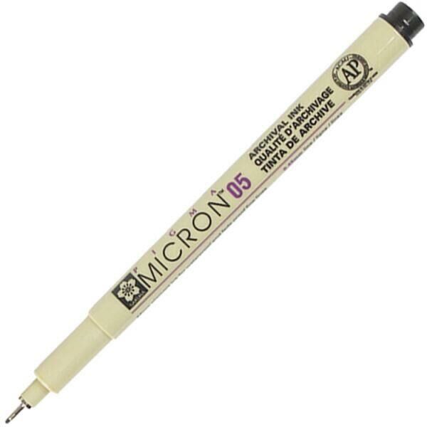 SAKURA PIGMA MICRON 05 SİYAH 0.45 MM