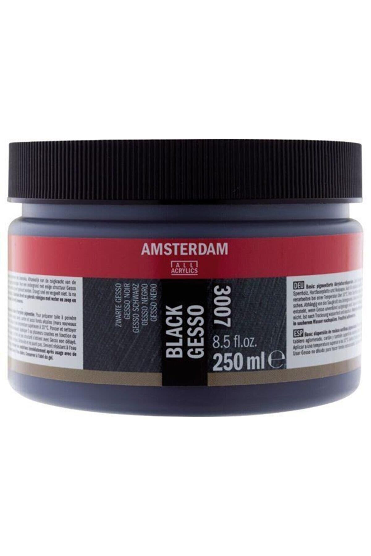 AMSTERDAM GESSO SİYAH 002 250ML
