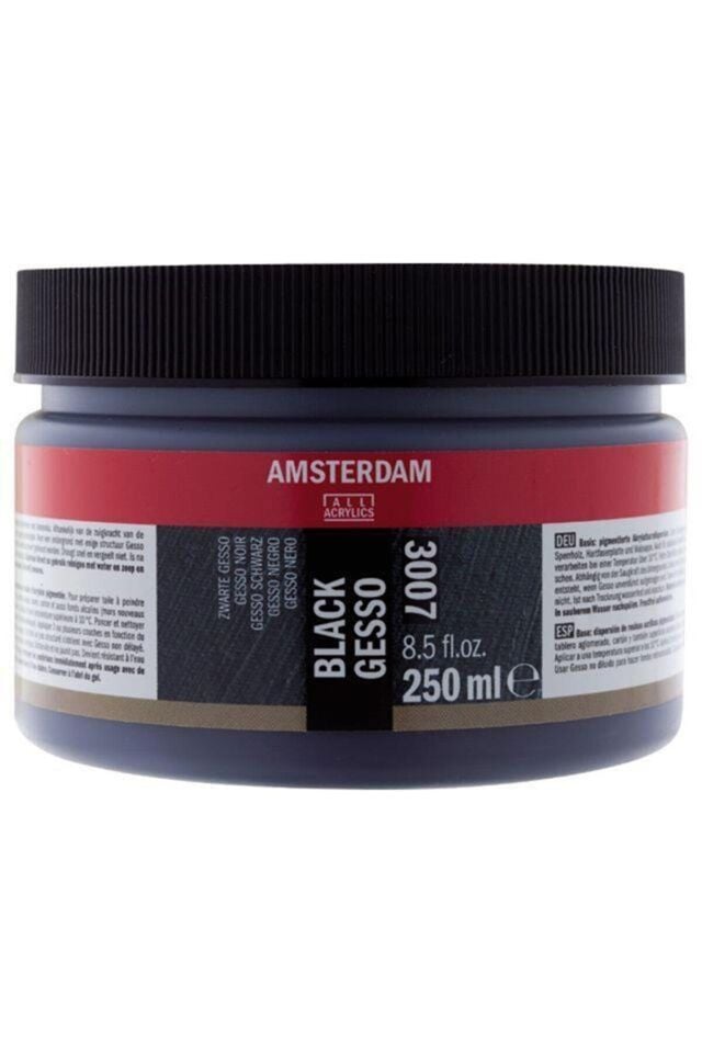 AMSTERDAM GESSO SİYAH 002 250ML